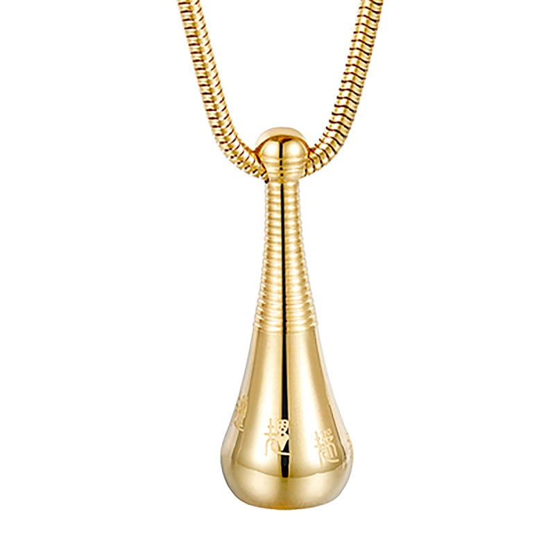 Titanium Alloy Gourd Pet Urns