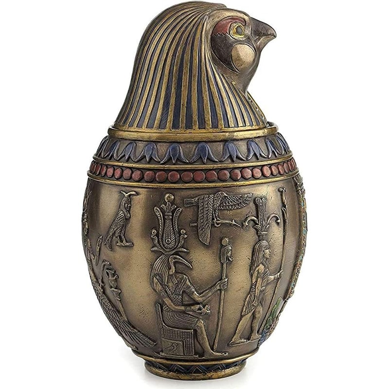 Ancient Egyptian Dog Storage Urn Box