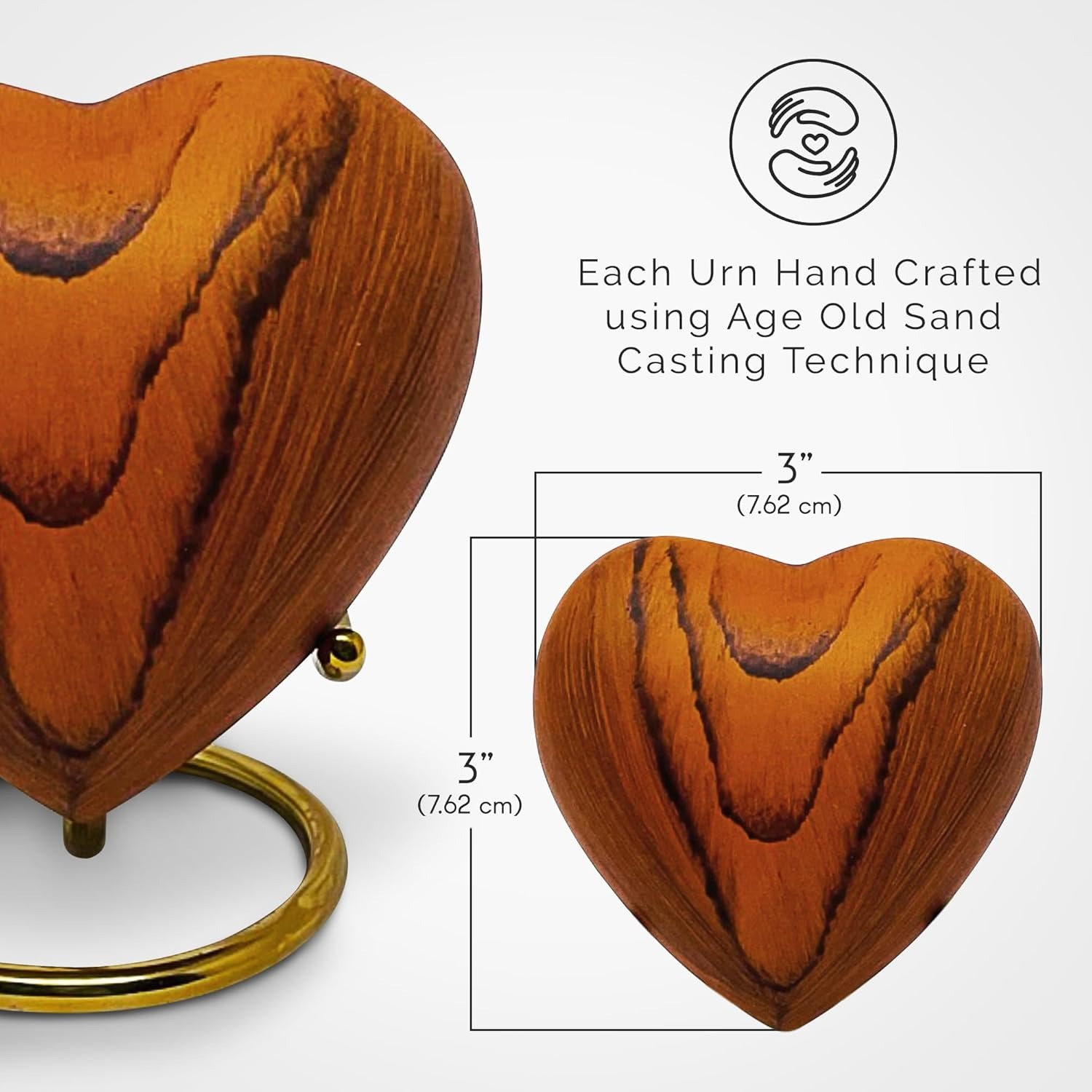 Heart Shape Small Urns
