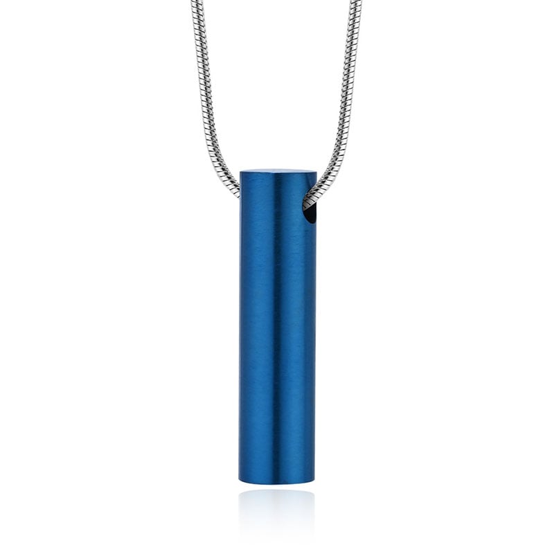 Stainless Steel Cylinder Pet Urn