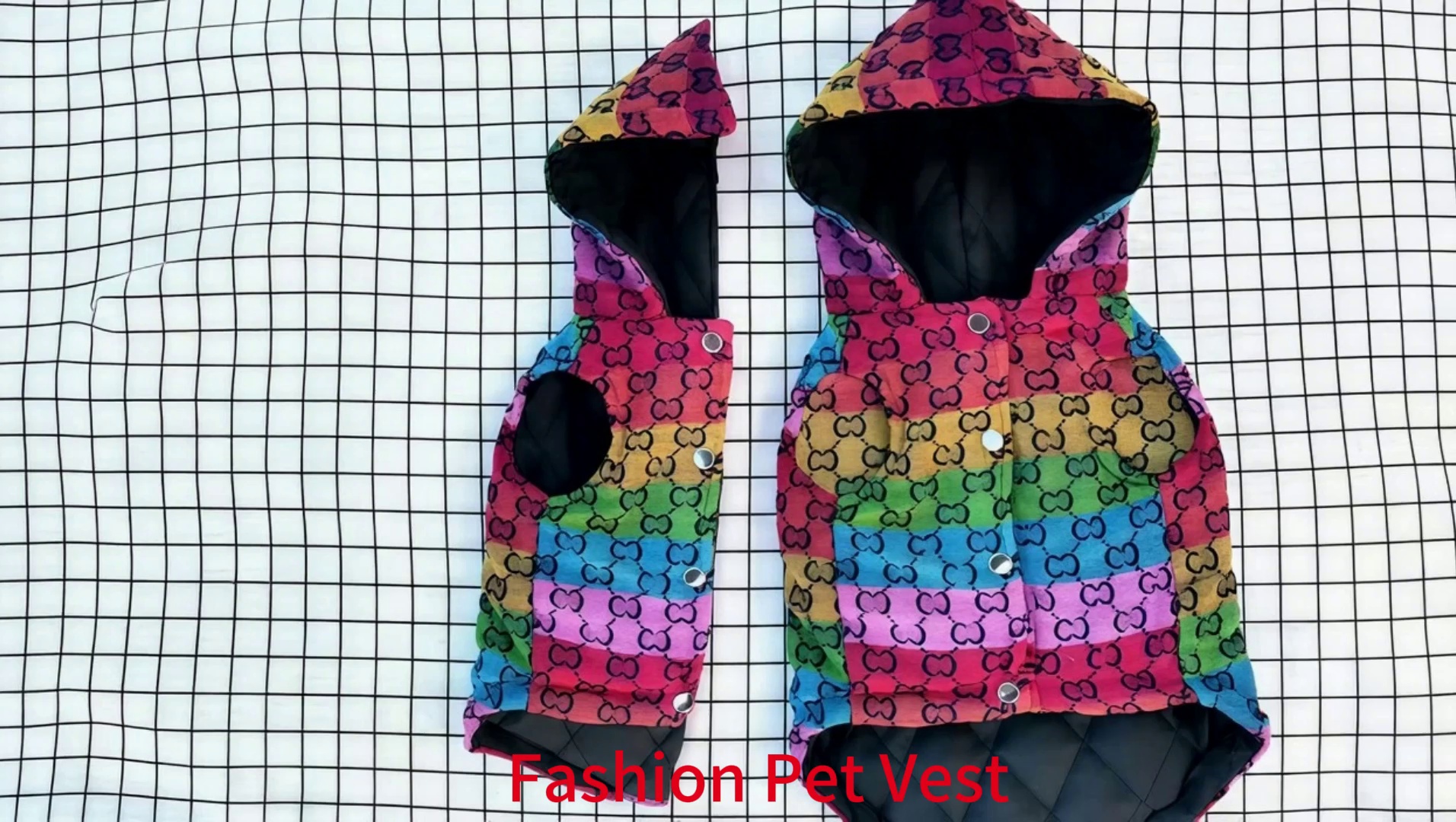 Fashion Cotton Vest for French Teddy Breeds