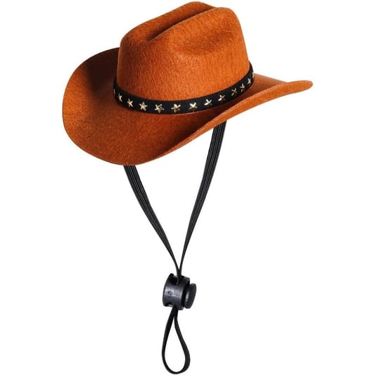 Star-Shaped Cowboy Party Hat for Pets
