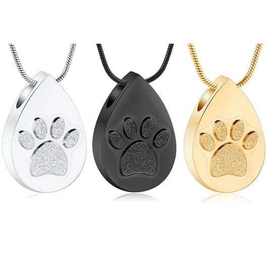 Cylindrical Tree of Life Pet Ashes Urn Pendant