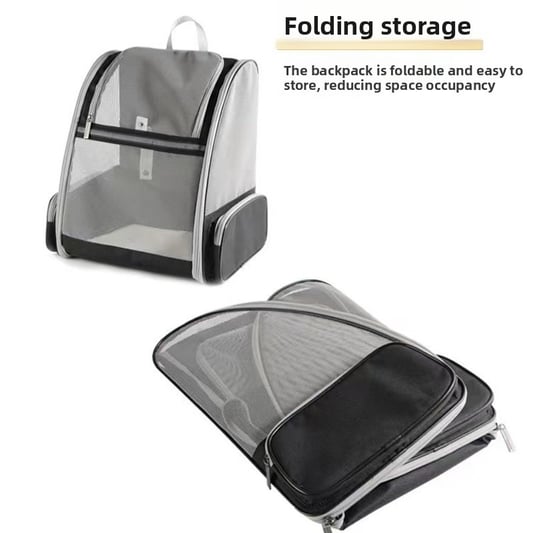 Approved Ventilated Mesh Cat Backpack Carrier