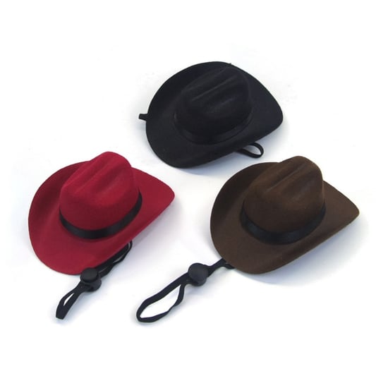Adjustable Cowboy Mini Hat for Dogs and Cats