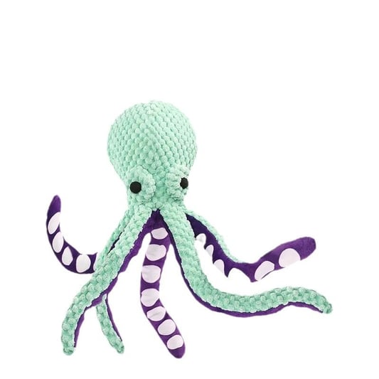 Squeaky Octopus Plush Toy for Aggressive Chewers