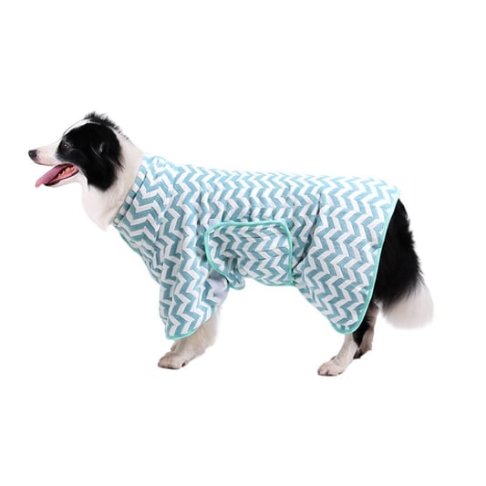 Quick-Dry Absorbent Fleece Pet Bathrobe
