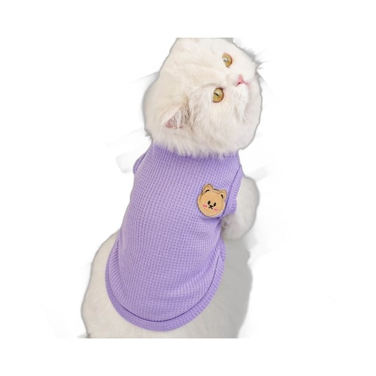 Waffle Knit Two-Legged Bear Vest for Pets