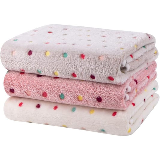 Polka Dot Winter Warm Pet Blanket