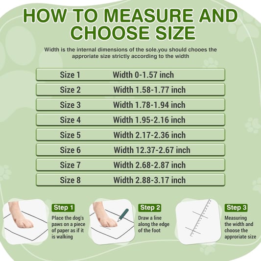 Hard-Soled Outdoor Dog Boots with Secure Fit