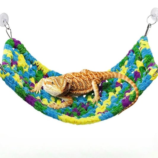 Reptile Hammock with Suction Cups