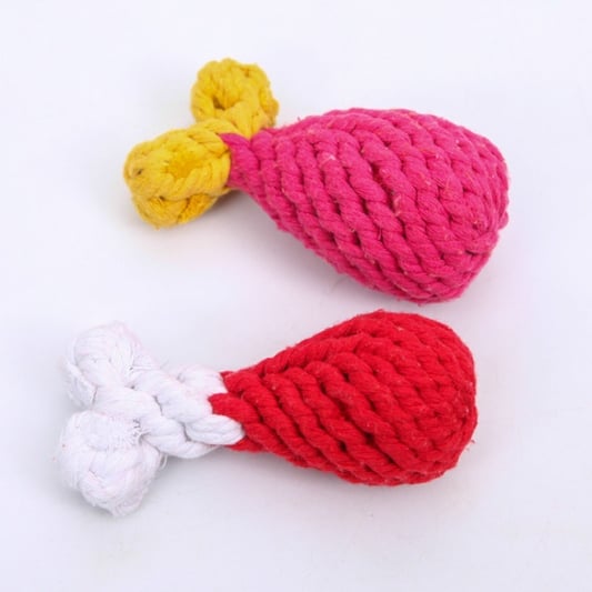 Cotton Rope Animal Chew Toy for Dental Health