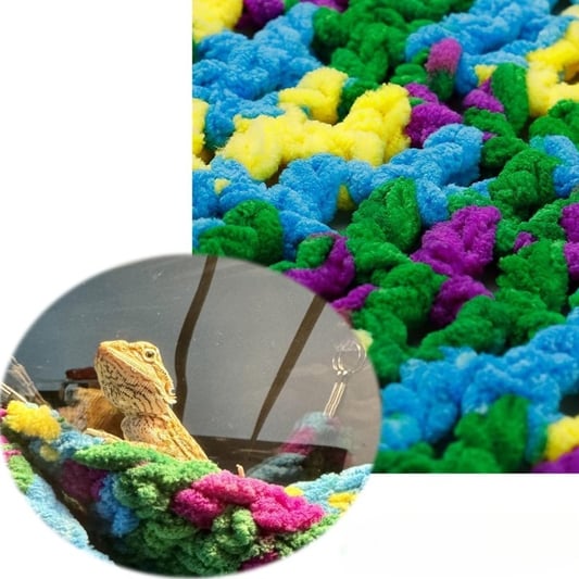 Reptile Hammock with Suction Cups