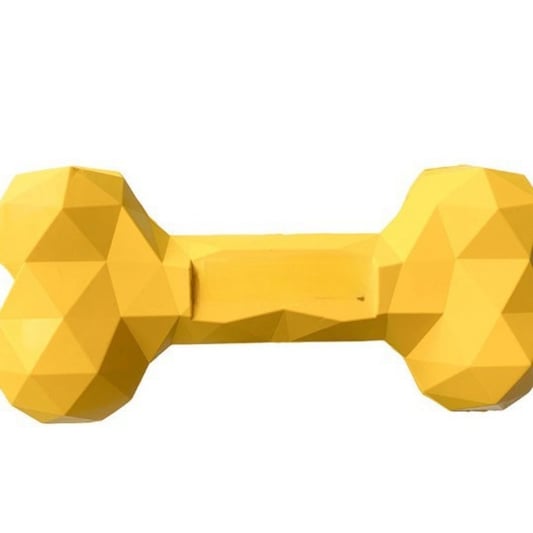 Natural Rubber Diamond Bone Treat Dispenser