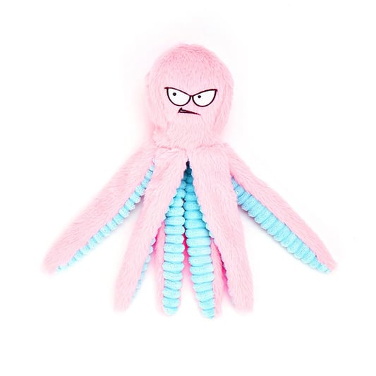 Squeaky Plush Octopus for Small Pets