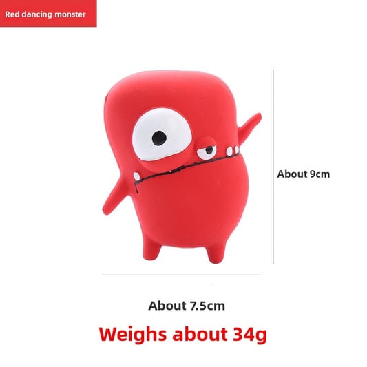 Natural Rubber Squeaky Chew Toy for Puppies