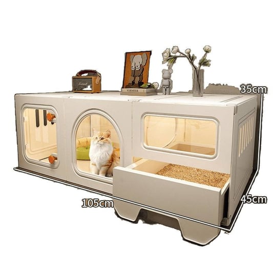 All-In-One Customizable Pet Villa with Ventilation