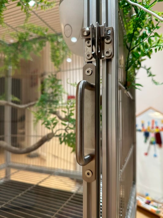 Customizable Double Door Bird Cage with Clearance