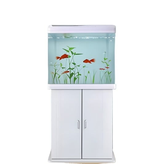 Luxury Aquarium with Bottom Cabinet and Silent Aerator