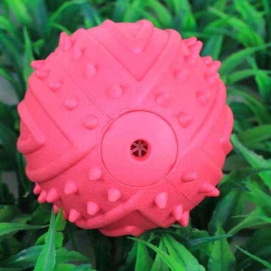 Sounding TPR Dog Chew Toy with Particles