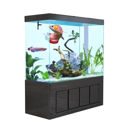 50L Luxury Rectangle Glass Aquarium Remote Control