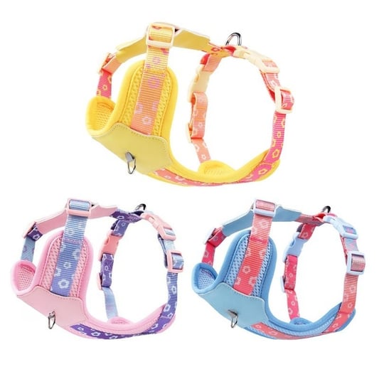 Dog Chest Harness Breathable Color Block