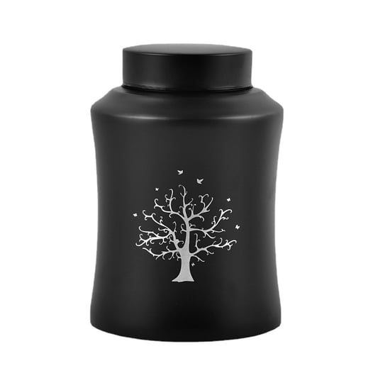 Frosted Dog Souvenir Urn Jar