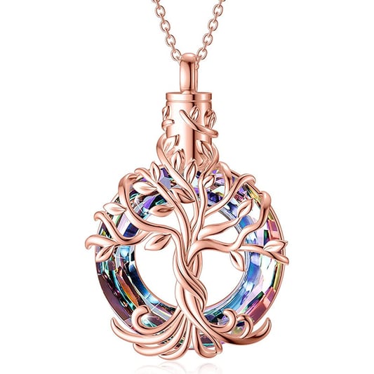 Tree of Life Pendant Necklace Pet Urns