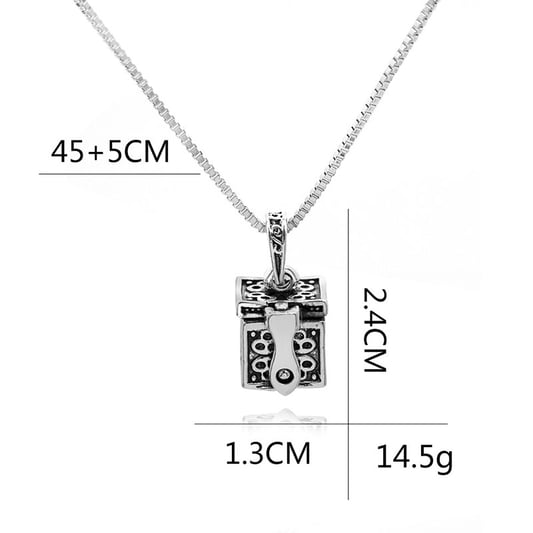 Cremation Dog Necklace Urn