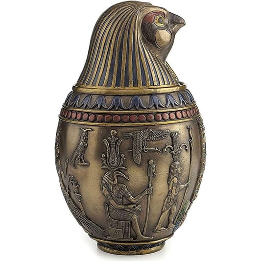 Ancient Egyptian Dog Storage Urn Box