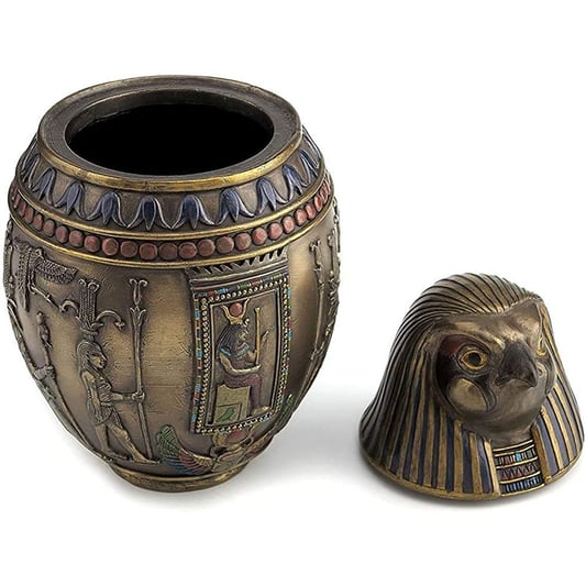 Ancient Egyptian Dog Storage Urn Box