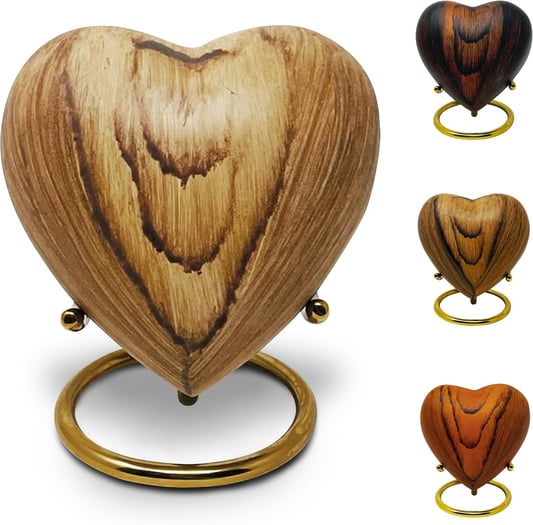 Heart Shape Small Urns