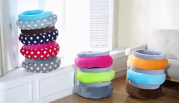 Four-Season Pet Bed Jar Design Multiple Colors