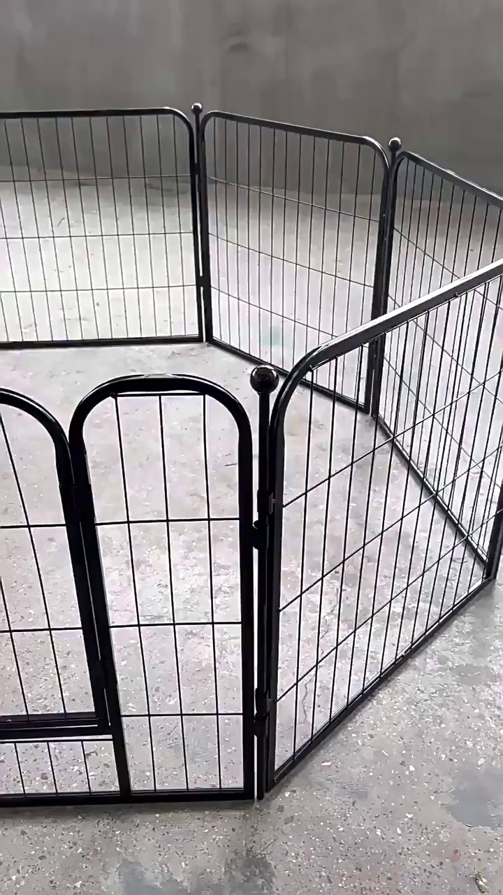 Rust-Proof Iron Pet Fence for Cats and Dogs