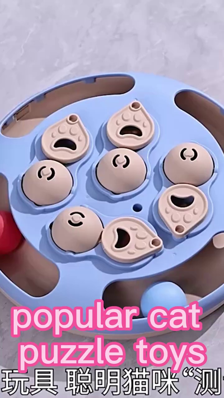 PP Cat Puzzle Feeding Bowl Slow Eating