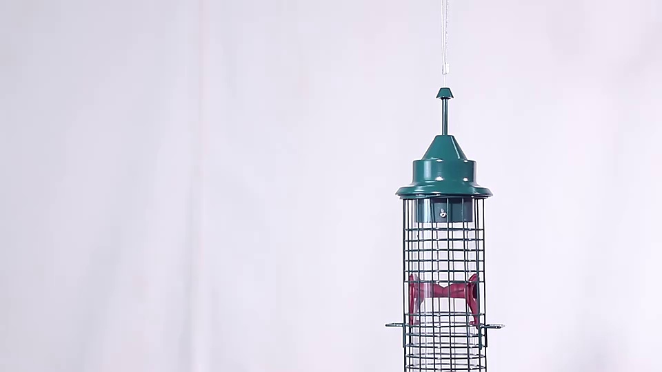 Wrought Iron Mesh Wild Bird Feeder
